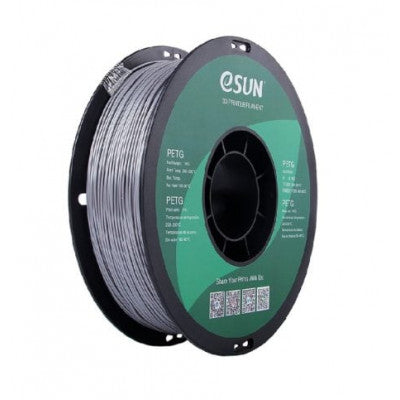 An eSun PETG 3D Printing Filament-Solid Silver