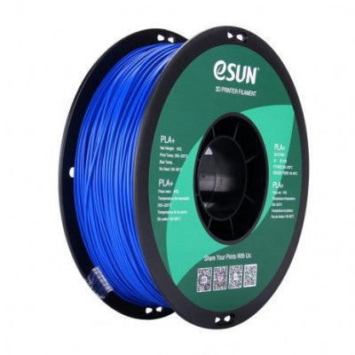 An eSun PLA+ 1.75mm 3D Printing Filament 1kg-Blue