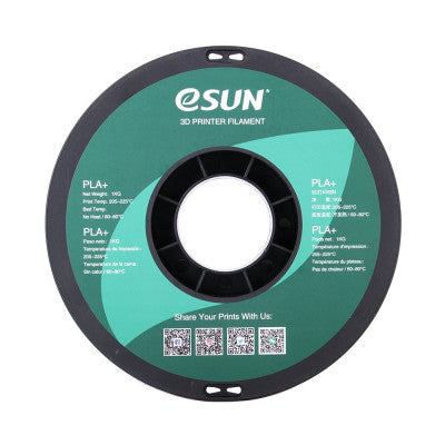 An eSun PLA+ 1.75mm 3D Printing Filament 1kg-Brown