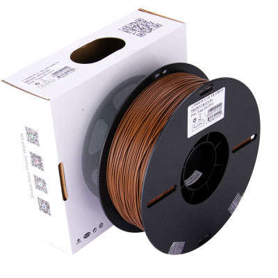 An eSun PLA+ 1.75mm 3D Printing Filament 1kg-Brown