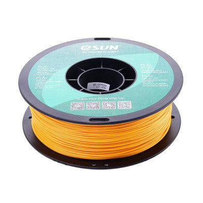 An eSun PLA+ 1.75mm 3D Printing Filament 1kg-Gold