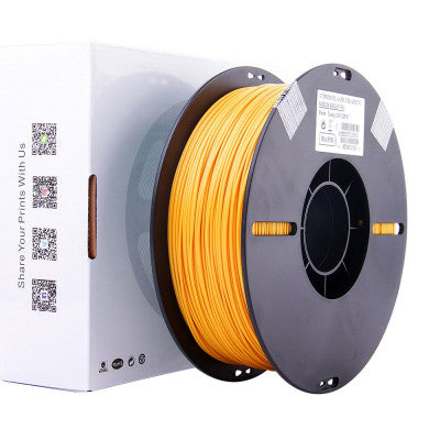 An eSun PLA+ 1.75mm 3D Printing Filament 1kg-Gold