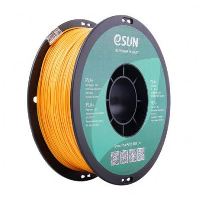 An eSun PLA+ 1.75mm 3D Printing Filament 1kg-Gold