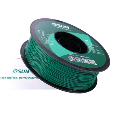 An eSun PLA+ 1.75mm 3D Printing Filament 1kg-Green