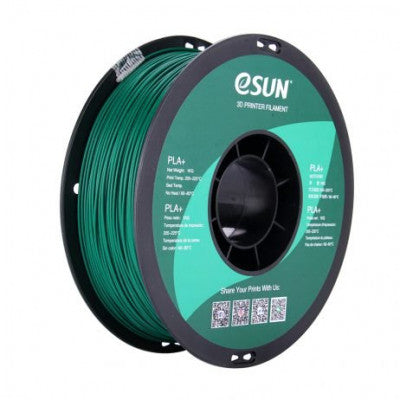 An eSun PLA+ 1.75mm 3D Printing Filament 1kg-Green