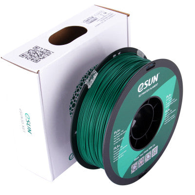 An eSun PLA+ 1.75mm 3D Printing Filament 1kg-Green