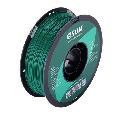 An eSun PLA+ 1.75mm 3D Printing Filament 1kg-Green