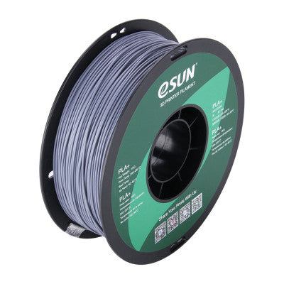An eSun PLA+ 1.75mm 3D Printing Filament 1kg-Grey