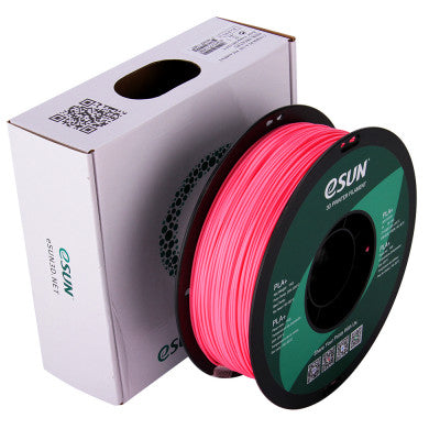 An eSun PLA+ 1.75mm 3D Printing Filament 1kg-Pink
