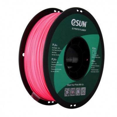 An eSun PLA+ 1.75mm 3D Printing Filament 1kg-Pink