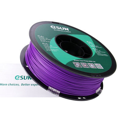 An eSun PLA+ 1.75mm 3D Printing Filament 1kg-Purple
