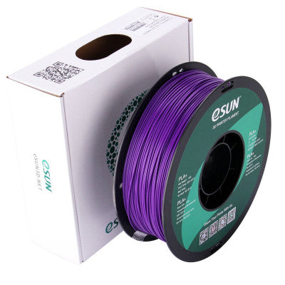 An eSun PLA+ 1.75mm 3D Printing Filament 1kg-Purple