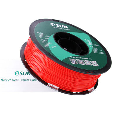 An eSun PLA+ 1.75mm 3D Printing Filament 1kg-Red