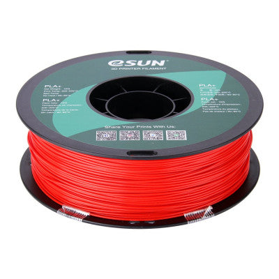 An eSun PLA+ 1.75mm 3D Printing Filament 1kg-Red