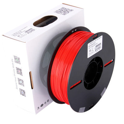 An eSun PLA+ 1.75mm 3D Printing Filament 1kg-Red