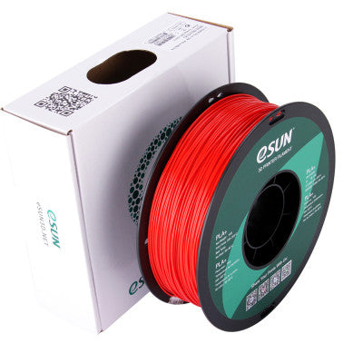 An eSun PLA+ 1.75mm 3D Printing Filament 1kg-Red