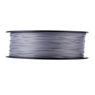 An eSun PLA+ 1.75mm 3D Printing Filament 1kg-Silver