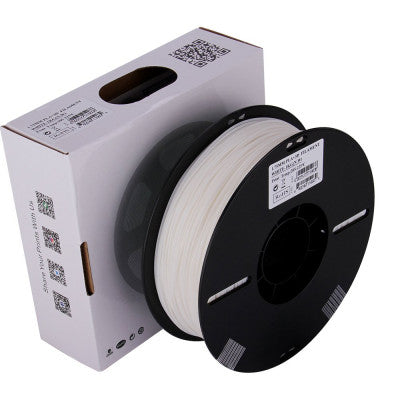 An eSun PLA+ 1.75mm 3D Printing Filament 1kg-White