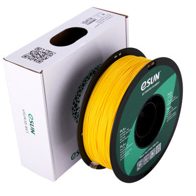 An eSun PLA+ 1.75mm 3D Printing Filament 1kg-Yellow