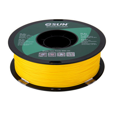 An eSun PLA+ 1.75mm 3D Printing Filament 1kg-Yellow
