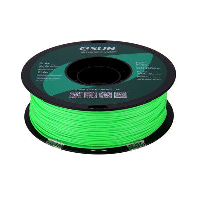 An eSun PLA+ 3D Printing Filament-Peak Green