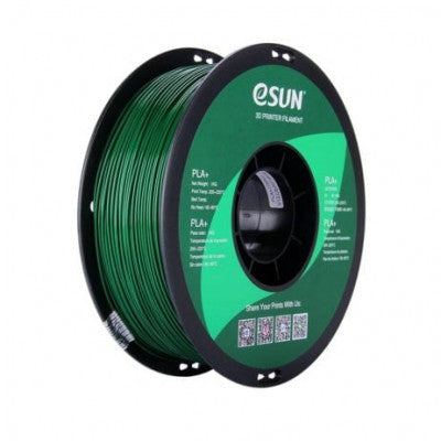 An eSun PLA+ 3D Printing Filament-Pine Green