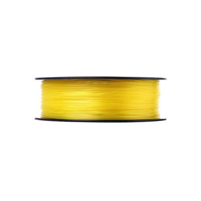 An eSun PLA filament Glass lemon yellow
