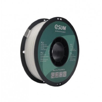 An eSun PLA (Glow in Dark) 3D Printing Filament-Luminous Blue