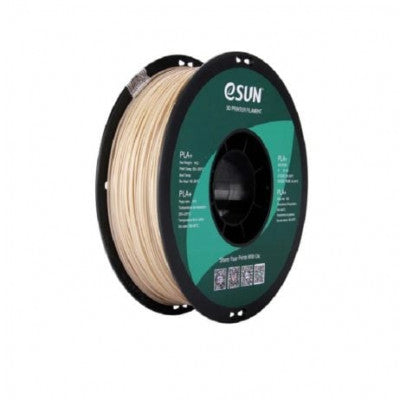 An eSun PLA+3D Printing Filament-Bone White