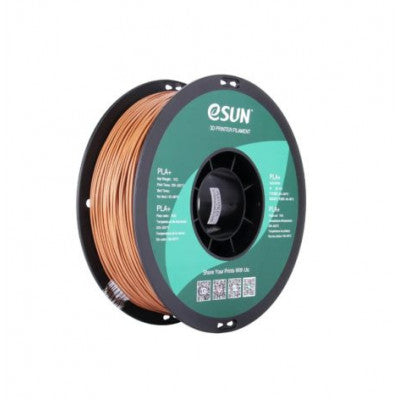 An eSun PLA+3D Printing Filament-Light Brown