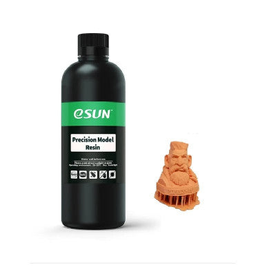 An eSun Precision Model Resin-Orange Red