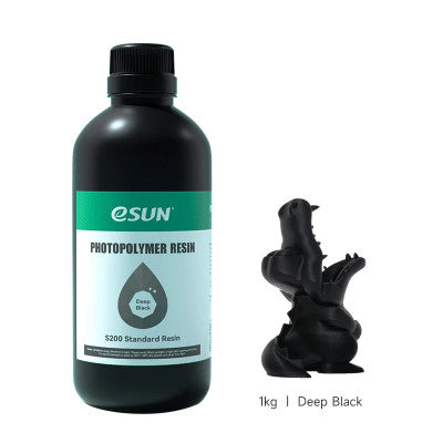An eSun S200 Standard Resin-Deep Black
