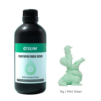 An eSun S200 Standard Resin-Mint Green