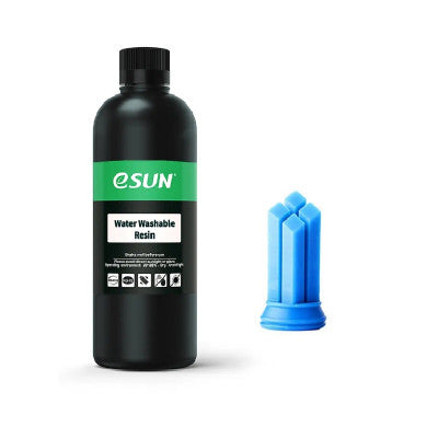 An eSun Water Washable Resin-Blue