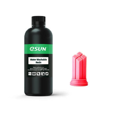An eSun Water Washable Resin-Red