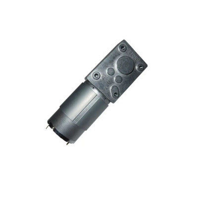 An ET-WGM58-A High Torque, Low Noise, 90 Degree Right Angle 1-100rpm 12V DC Worm Gear Motor