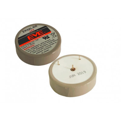 An EVE ER32L100 3.6V Energy Very Endure Lithium Battery