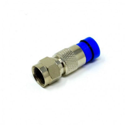 An F Connector RG6 Male Type Connector