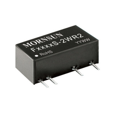 An F0505S-2WR2 Mornsun 5V to 5V DC-DC Converter 2W Power Supply Module - Miniature SIP Package