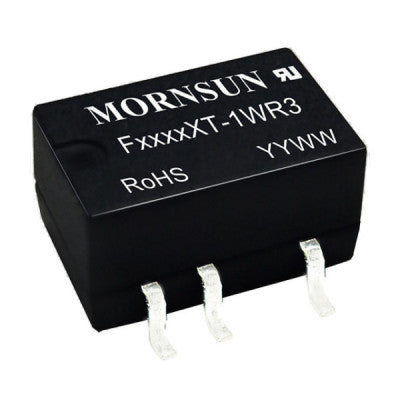 An F0505XT-1WR3 Mornsun 5V to 5V DC-DC Converter 1W Power Supply Module - Compact SMD Package