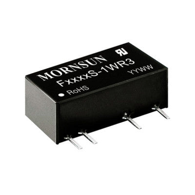 An F0512S-1WR3 Mornsun 5V to 12V DC-DC Converter 1W Power Supply Module - SIP Package