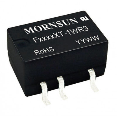 An F0512XT-1WR3 Mornsun 5V to 12V DC-DC Converter 1W Power Supply Module - Compact SMD Package