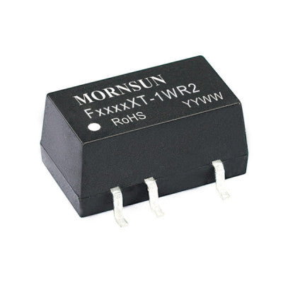 An F1212XT-1WR2 Mornsun 12V to 12V DC-DC Converter 1W Power Supply Module - SMD Package