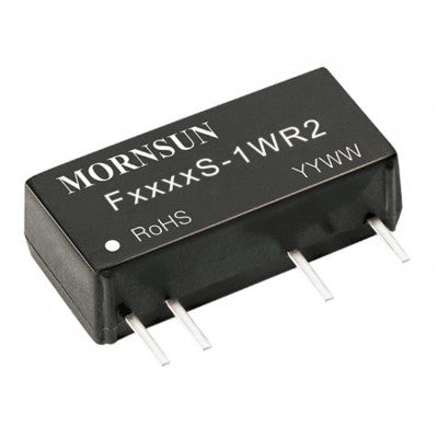 An F2403S-1WR2 Mornsun 24V to 3.3V DC-DC Converter 1W Power Supply Module - Compact SIP Package