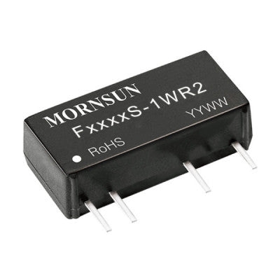 An F2405S-1WR2 Mornsun 24V to 5V DC-DC Converter 1W Power Supply Module - Compact SIP Package