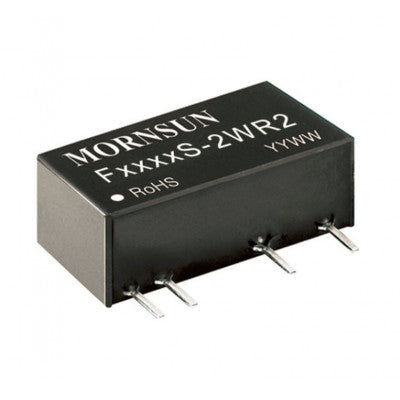 An F2405S-2WR2 Mornsun 24V to 5V DC-DC Converter 2W Power Supply Module - Miniature SIP Package