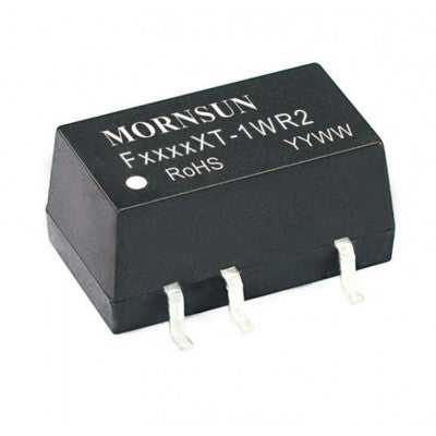 An F2424XT-1WR2 Mornsun 24V to 24V DC-DC Converter 1W Power Supply Module - SMD Package