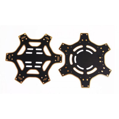 An F550 Hexa-Copter Frame, Landing Gears and Integrated PCB Kit