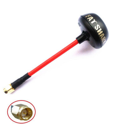 An Fatshark ImmersionRC SpiroNet 5.8GHz SMA Antenna