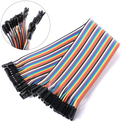 Female to Female DuPont Line 40 Pin 30cm – TNT e-Comp